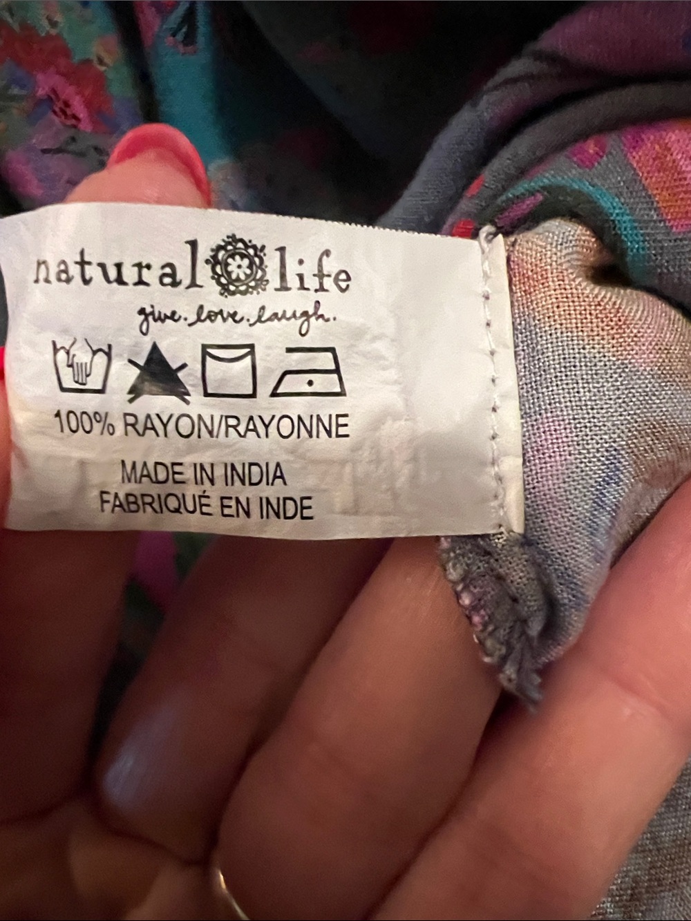 NATURAL LIFE Floral Dress - Picture 3 of 4